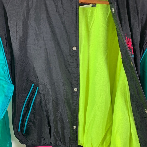 VINTAGE 90s Donald Trump Bomber Jacket - Picture 5 of 10